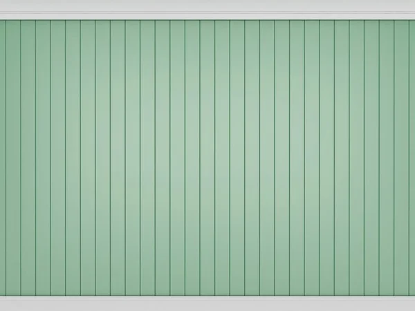 장식 클래식 녹색 벽, 3d 렌더링 — 스톡 사진