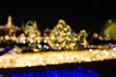 Soyut renkli aydınlatma bokeh doku 