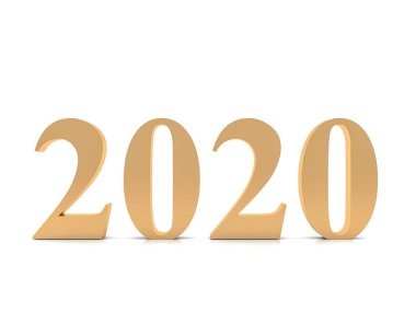 Yeni Yıl 2020, 3D görüntüleme 