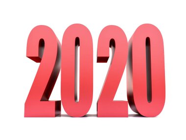 Yeni Yıl 2020, 3D görüntüleme 