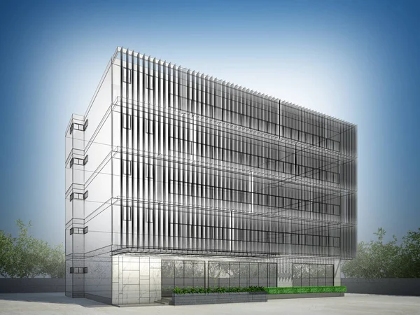 binaların eskiz tasarımı, 3d görüntüleme