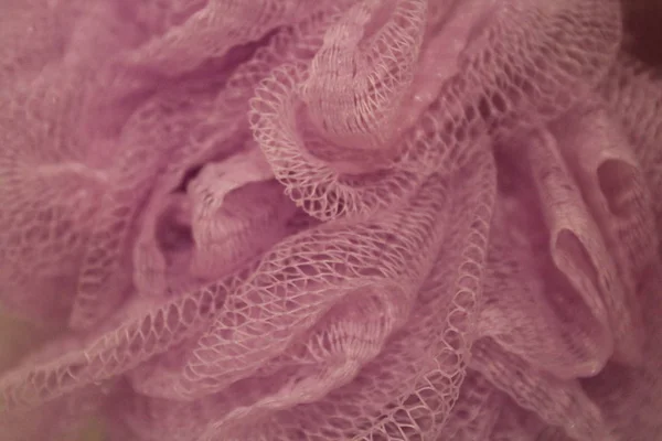 Plastik renkli havluları yakından çek. Sıradışı arkaplan.