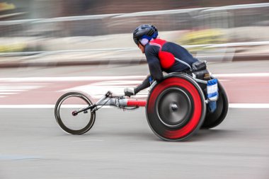 çekimde yarış rekabet spor tekerlekli sandalye bulanıklık