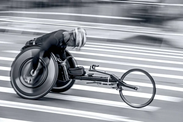 çekimde yarış rekabet spor tekerlekli sandalye bulanıklık tek renkli mavi makamı