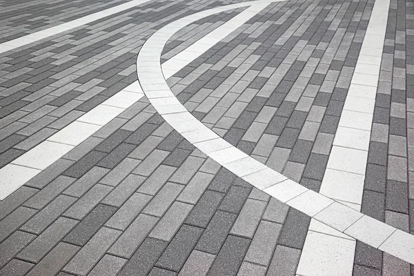 kaldırım döşeme kasaba meydanında desen