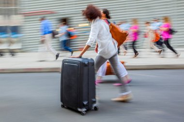 Grup iş adamları sokak