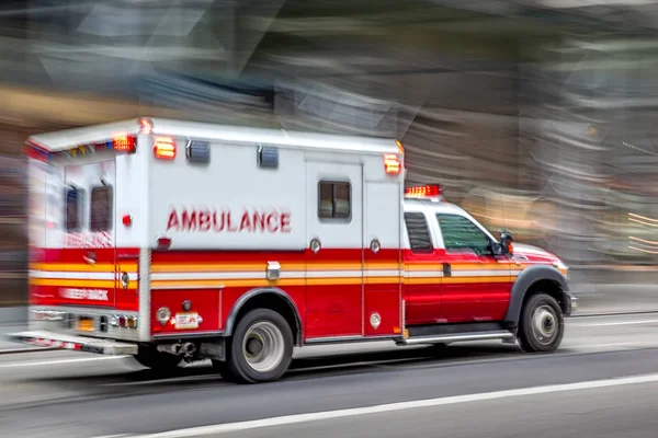 Ambulance on emergency car — Stock Photo, Image