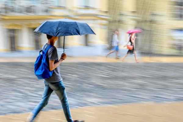 yağmurlu bir gün Hareket Bulanıklığı