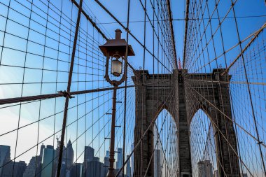 New York'un brooklyn Köprüsü