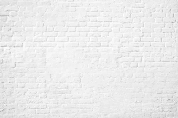Patroon Van Witte Bakstenen Muur Achtergrond — Stockfoto