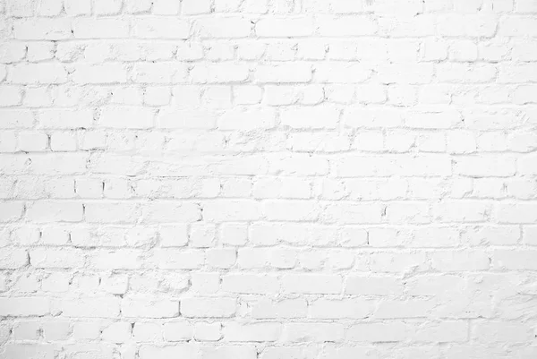 Pattern White Brick Wall Background — Stock Photo, Image