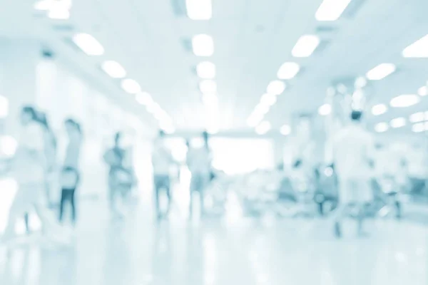 Blurred Interior Hospital Abstract Medical Background — Stock Photo, Image