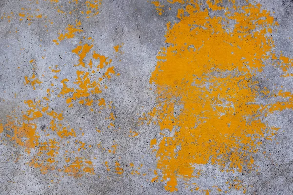 Doku Arka Planı Için Grunge Beton Duvar Sarı Renk — Stok fotoğraf
