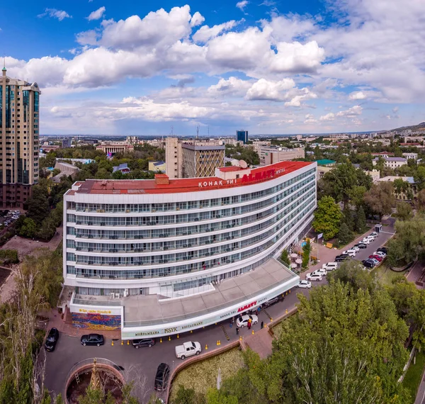 Luftaufnahme Des Hotels Almaty Almaty Kasachstan — Stockfoto