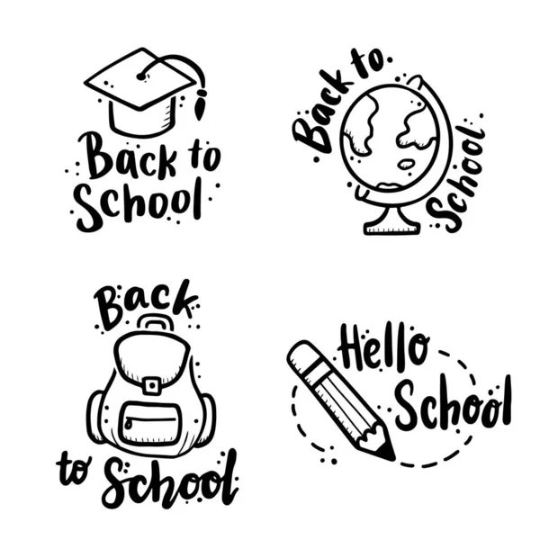 Back to School hand drawn