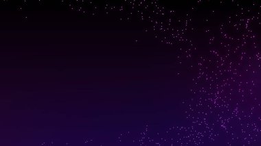 Soyut noktalar illüstrasyon pleksus arkaplan hareketi dönüşüm akışı gelecekteki yenilikçi teknolojinin titreşen ışığı dalgası dijital iş iletişimi merkezsizleştirme ağı