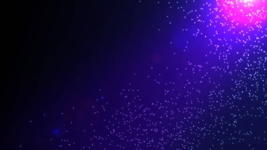 Soyut noktalar illüstrasyon pleksus arkaplan hareketi dönüşüm akışı gelecekteki yenilikçi teknolojinin titreşen ışığı dalgası dijital iş iletişimi merkezsizleştirme ağı