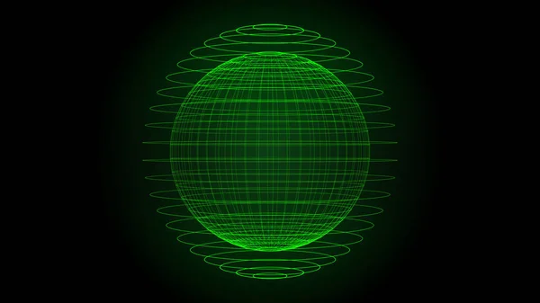 Illustration wirefram Globe hareketi titreşen plexus dijital yenilik teknolojisi gelecekteki fintech iş dünyası uluslararası iletişim ağı engelleme işlem zincirini ademi merkeziyet