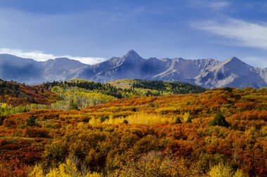 San Juan ve Colorado Rocky Dağları Sonbahar Rengi