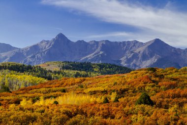 San Juan ve Colorado Rocky Dağları Sonbahar Rengi