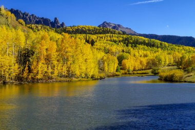 San Juan ve Colorado Rocky Dağları Sonbahar Rengi