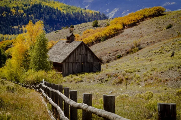 Jesienny kolor w San Juan i Rocky Mountains w Kolorado — Zdjęcie stockowe