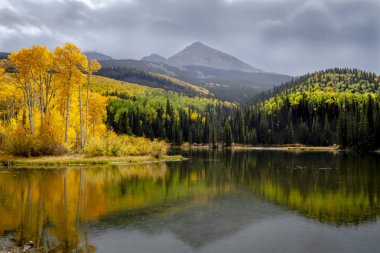 San Juan ve Colorado Rocky Dağları Sonbahar Rengi