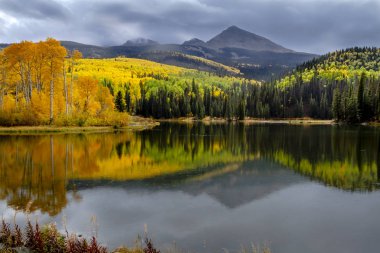 San Juan ve Colorado Rocky Dağları Sonbahar Rengi