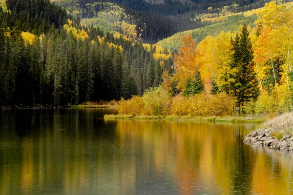 Autumn Color in San Juan and Rocky Mountains of Colorado — Stock Photo, Image