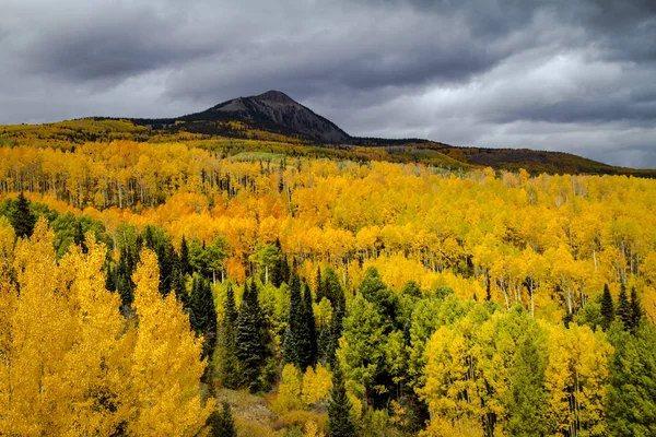 Colore autunno a San Juan e Montagne Rocciose del Colorado — Foto Stock