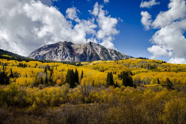 San Juan ve Colorado Rocky Dağları Sonbahar Rengi — Stok fotoğraf