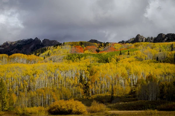 Color Otoño en San Juan y Montañas Rocosas de Colorado —  Fotos de Stock