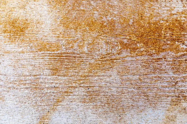 Close up of weathered wood with rust stains — Stock Photo, Image