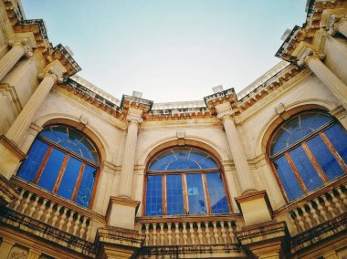 Kandiye Girit eski binanın Pencereleri