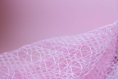 Pembe tekstil arka plan fotoğraf makro