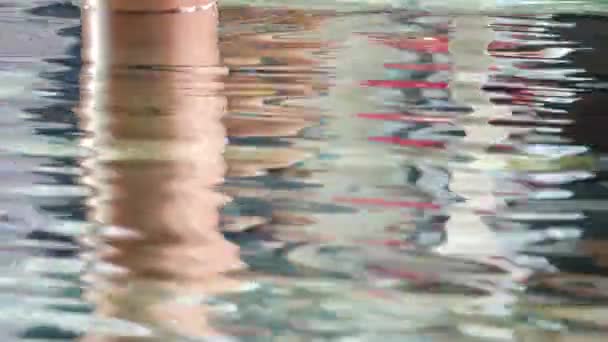 Wasser Reflexion Hintergrund — Stockvideo