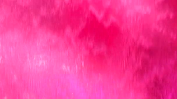 Розовая Вода Занавес Близко Абстрактный Фон — стоковое видео