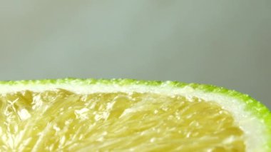 4k Macro portakal suyu ve döner. Taze narenciye portakal arkaplanı kapatın..