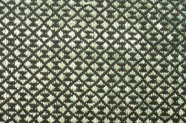 100 yıldan daha eski renkli Tayland el sanatları Peru tarzı halı yüzeyi. Doğal malzemelerden yapılmış eski, yırtık, kimyasal malzemelerden yapılmış. Yakın çekim..