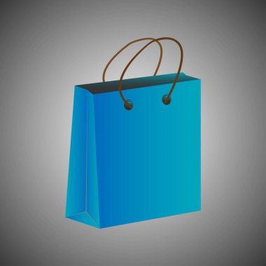 Kese kağıdı. Kese kağıdı. Şablon tasarımınız için hazır. Ürün Paketleme 