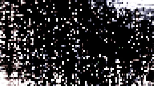 Abstract Digital Pixel Noise Glitch Error