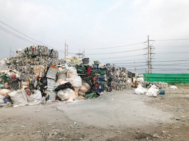 Atık yığını geri kazanılır.