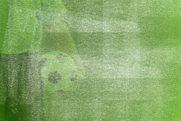 Abstracte Grunge Voetbal Tactiek — Stockfoto