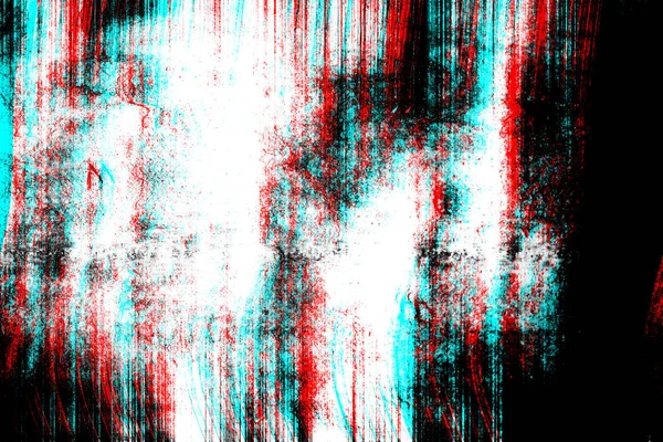 Abstract Fotokopie Textuur Achtergrond Kleur Dubbele Belichting Glitch — Stockfoto