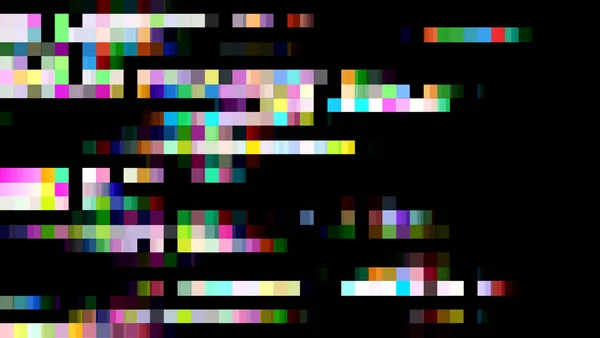Abstracte Glitch Pixel Achtergrond — Stockfoto
