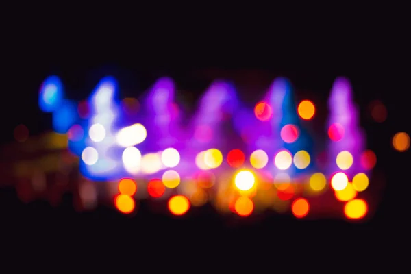 Background Image Defocused Blurred Stage Lights — Stock Photo, Image