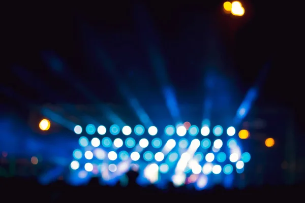 Imagen Fondo Con Luces Escenario Borrosas Desenfocadas —  Fotos de Stock