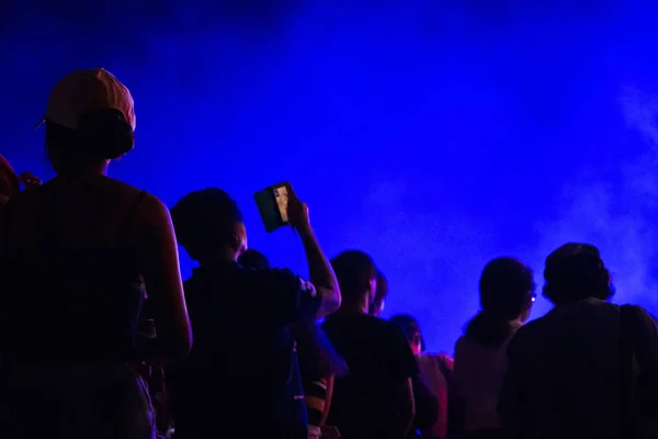 Group People Having Fun Music Concert — Stock Photo, Image