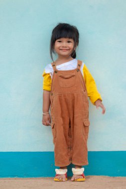 küçük Asyalı çocuk.