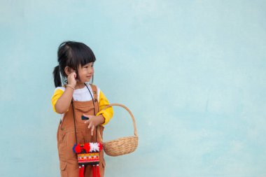 küçük Asyalı çocuk.